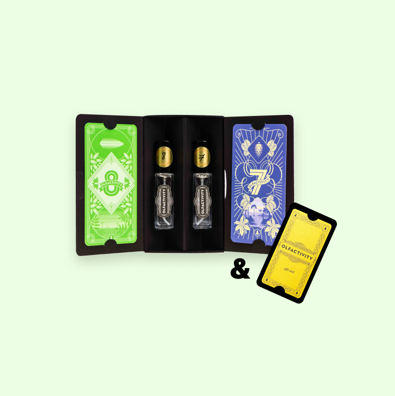 Le coffret de deux flacons de 8ml pour superposer composer votre parfum idéal grâce au mix & match !